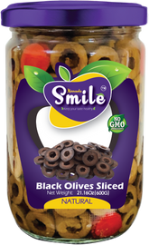 Sliced Black Olives | 600g - 21.16 Oz
